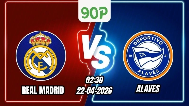 Nhận định Real Madrid vs Alaves - 02h30 ngày 22/04/2026 - Vòng 33 La Liga